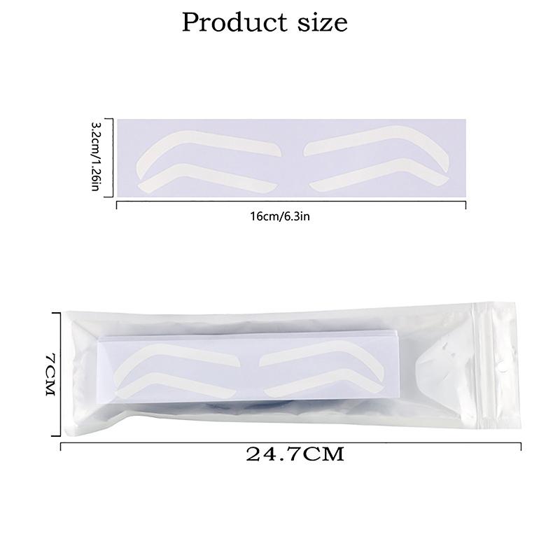 12 шт./пакет 3 типа одноразовый трафарет для дизайна бровей аэрограф для бровей вспомогательная наклейка для бровей придание формы тонирующий макияж