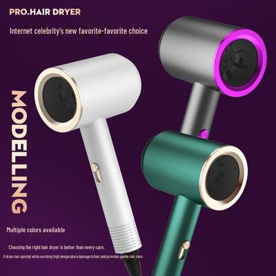 Знаменитый фен для волос: Мощный ветер, синий свет, двойная температура нагрева/охлаждения, идеально подходит для домашнего и студенческого использования