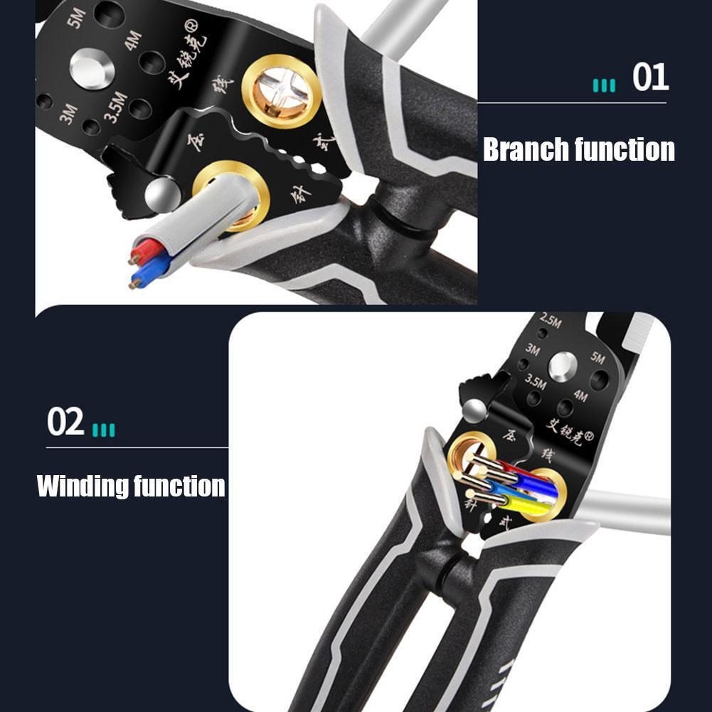 Многофункциональные инструменты для зачистки проводов, инструмент для зачистки проводов, обжим электрического кабеля