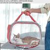 Classic Cat Dog Carrier Bag Transportation Travel Breathable Pet Handbag Portable Shoulder Basket Backpack Puppy Tote Transparent Cage