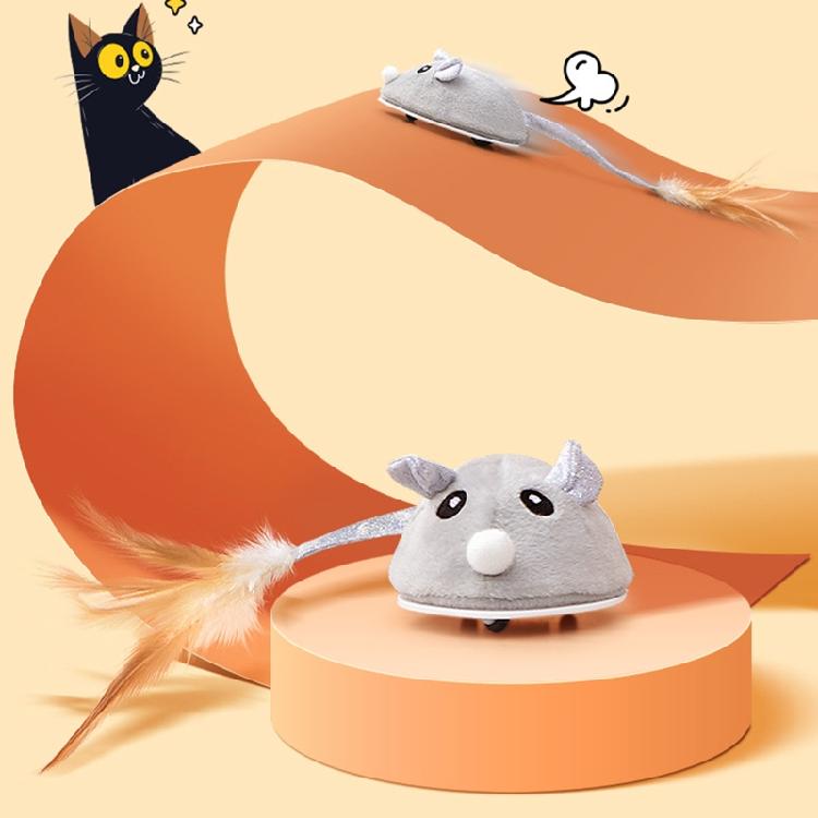 Игрушки-мыши для кошек Движущаяся мышь Игра-ловля Интерактивная обучающая игрушка для котенка