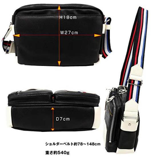 CASTELBAJAC Сумка через плечо Lauren 37101 037101 037-101 МужскаяЖенская (черный)