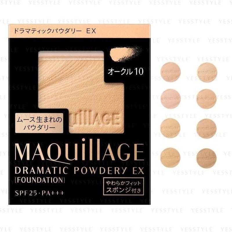 Shiseido Maquillage Тональная основа с пудровым эффектом Dramatic Powdery EX SPF 25 PA+++