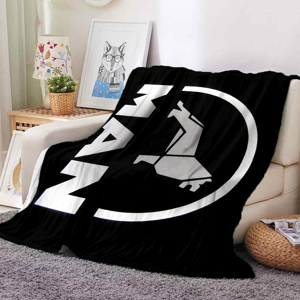 Man Logo Flannel Blanket Throw Blanket Soft Warm Sofa Bed Camping Car home Decor Unique Christmas Gift C9302682