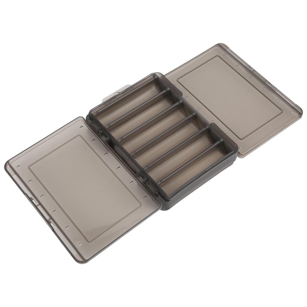 Small Polypropylene Fishing Tackle Hook Preservation Box with Buckle Fishing SuppliesBlack