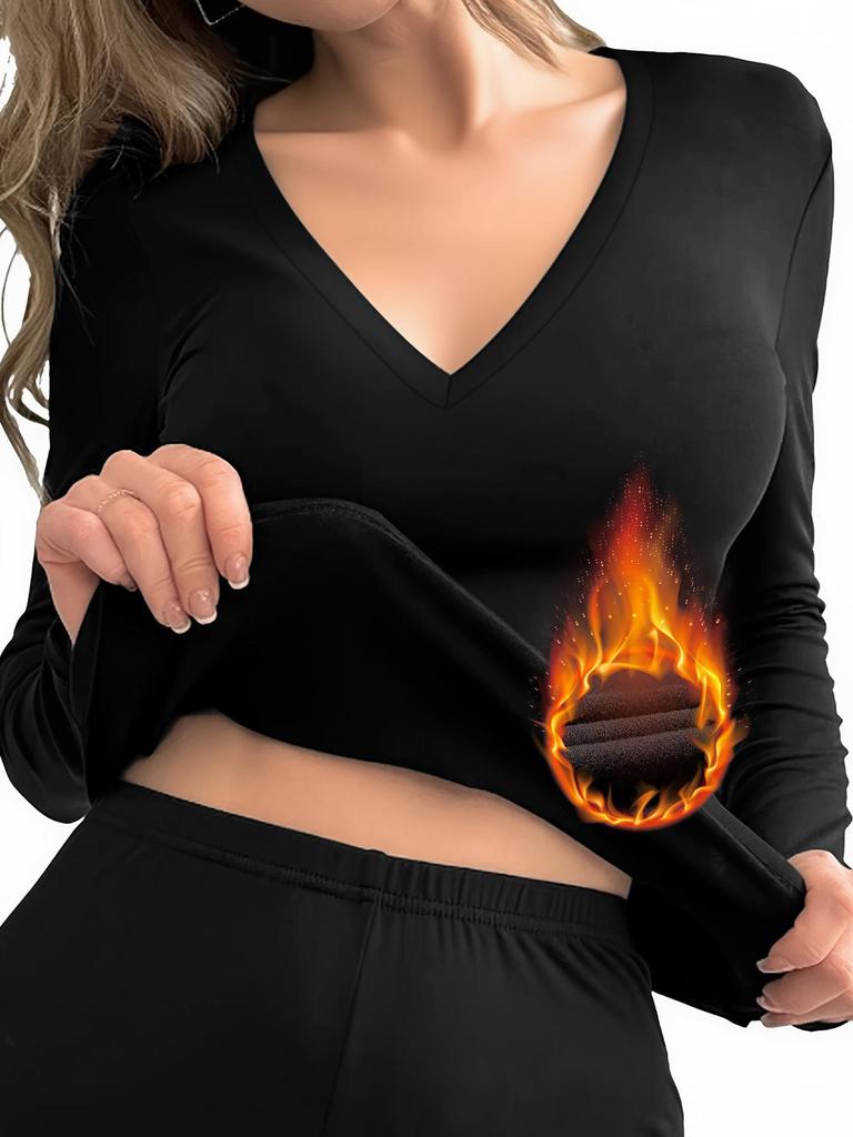 Европейский и американский женский облегающий домашний топ с длинным рукавом, плюшевый и теплый