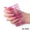 French Manicure Stickers Onion Pink Flame Simple Nail Stickers Manicure Stickers