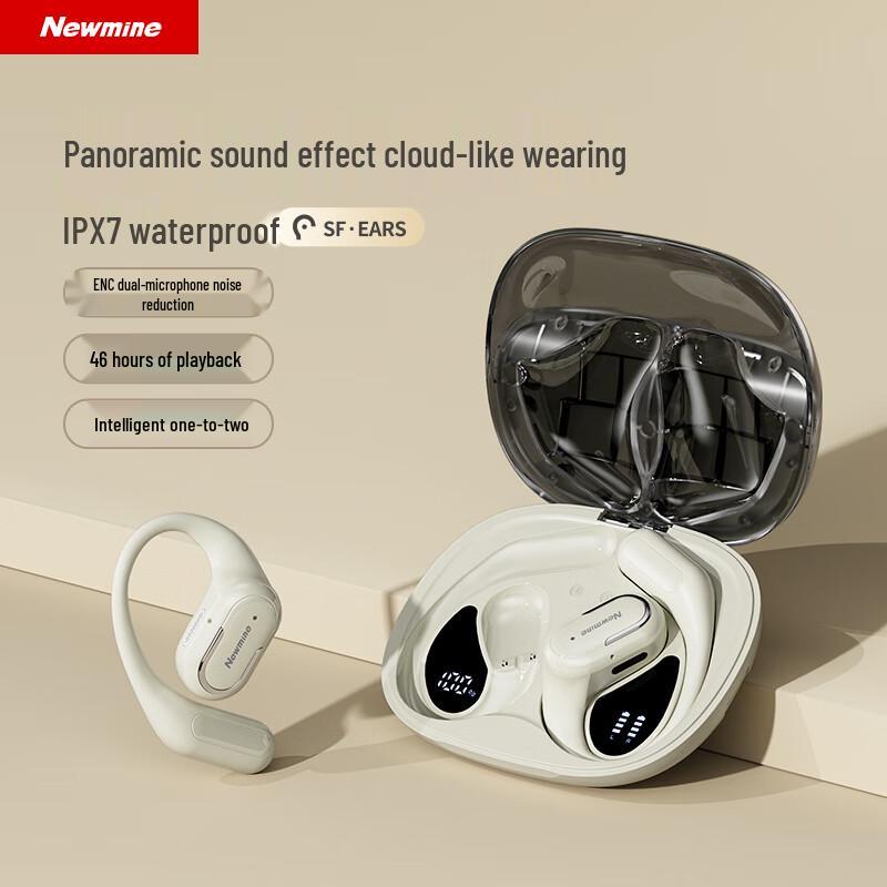 Newmine LY57 Open-Ear Bone Conduction Wireless Sports Headphones