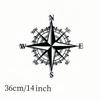 Металлический морской компас настенное искусство украшение пиратская стена домашний декор подарки для спальни гостиная сад фермерский декор подарок