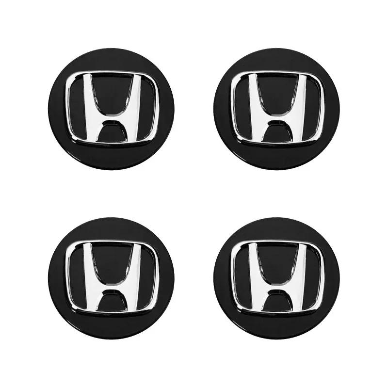 4Pcs/set 69mm 58mm Car Wheel Center Hub Caps Rims Cover Logo Civic Accord Fit CRV Jazz Odyssey Insight Legend HRV For Honda