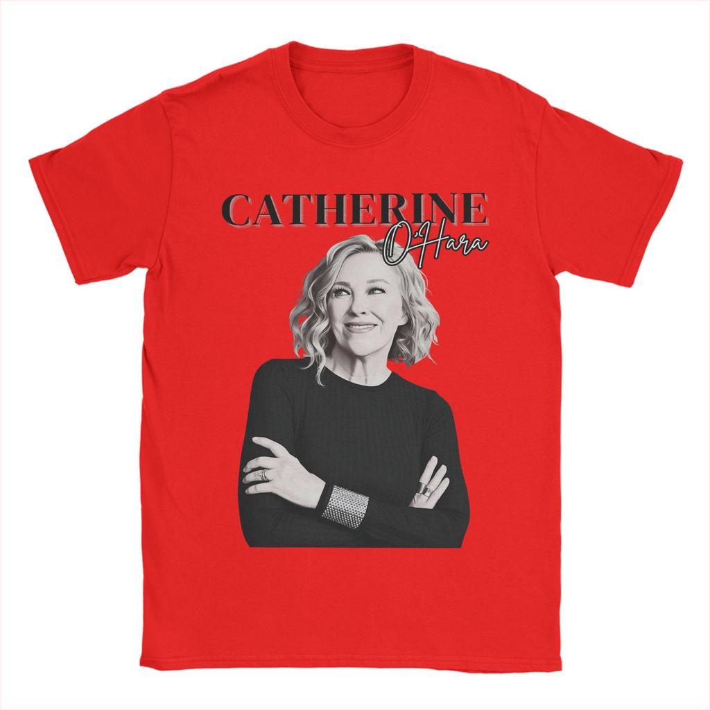 Новое поступление Catherine OHara RIP Футболка Для унисекса 80-е 90-е Актер Хлопковая футболка С коротким рукавом Одежда