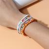 Bohemian Beads Acrylic Multi-layer Bracelets for Women Fashion Hand Wrist Chain