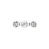 Серебряное кольцо 925 пробы с блестящим узором Double G, винтажное, мужское, 661523-J8400-0728