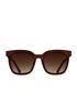 Sunglasses 993 Crystal Brown [Dee Franklin] Brown/Gradient DFKSUN1232-0022