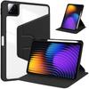 Чехол с поворотом на 360° для Pad 6 7 8 Pro 11.2 11 дюймов, Поворотная подставка, Прозрачная задняя крышка с держателем для карандаша