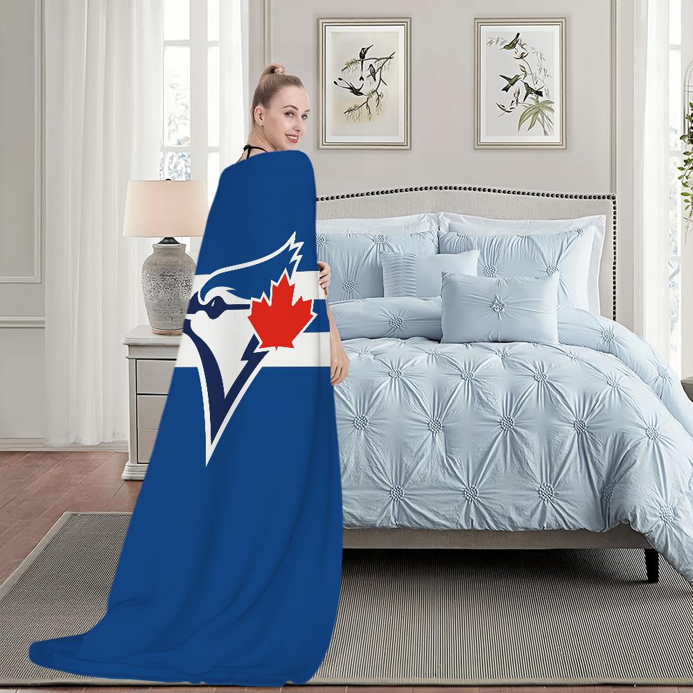 Бейсбольное одеяло Toronto Blue Jays Одеяло для дивана дивана путешествий дома походов пикника кровать постельное белье Фланелевое одеяло подарок на день рождения