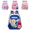 Delightful Labubu Capybara Kids School Bag With Adjustable Shoulder Straps
