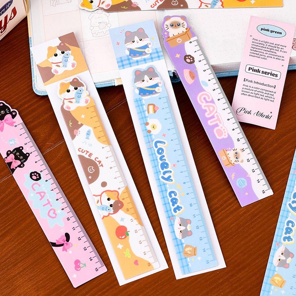 Stationery Bookmark Ruler Book Markers Cute Reading Book Clip  School Office Supplies