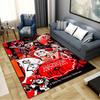 Hazbin Hotel Carpet Rug for Living Room Bedroom Home Sofa Decoration,Kids play Non-slip Floor Mat