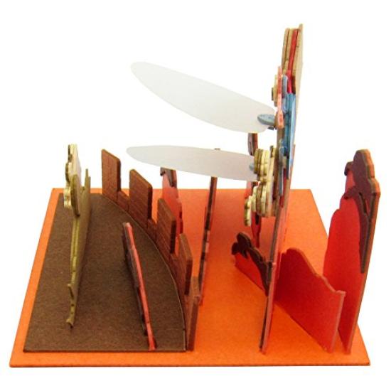 Sankei Studio Ghibli mini Небесный замок Theta Rescue Paper Craft Laputa Немасштабный MP07-17