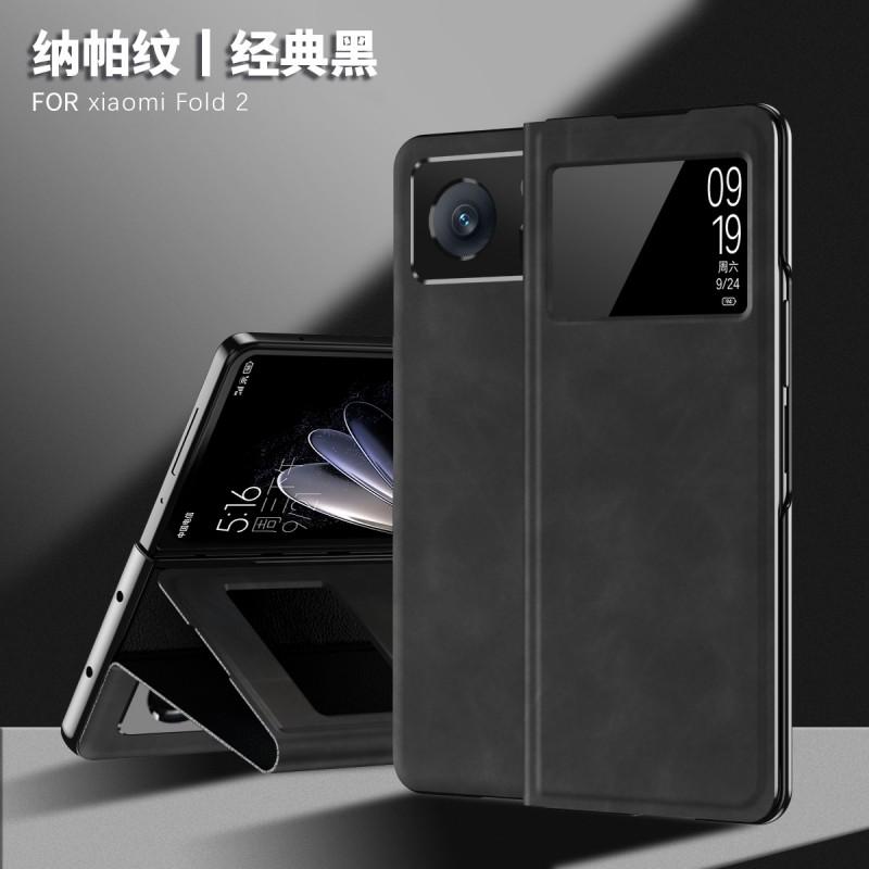 Premium Leather Case Mix Fold 2 Full Coverage Shockproof Folio With Stand Magnetic Anti-Fingerprint Finish