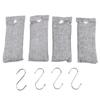 4pcs Activated Charcoal Bags Odor Absorber Shoe Deodorizer Car Air Freshener Bamboo Charcoal Air