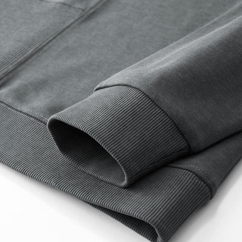 DIBINZE Men's Plus Size Patchwork Round Neck Long Sleeve Sweatshirt