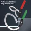 Инструмент для кольца масляного фильтра, открывалка для разборки фильтра, масляный гаечный ключ, съемник кольца, инструмент для автомобиля