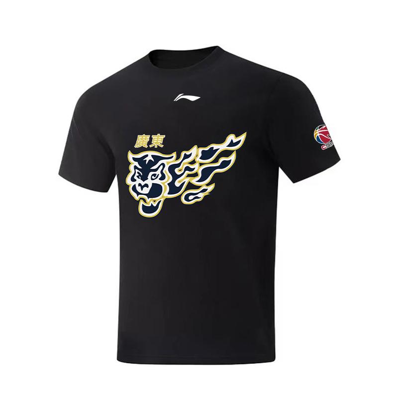 Футболка Li Ning CBA Унисекс Черная AHSVE61-1 ЛОГО