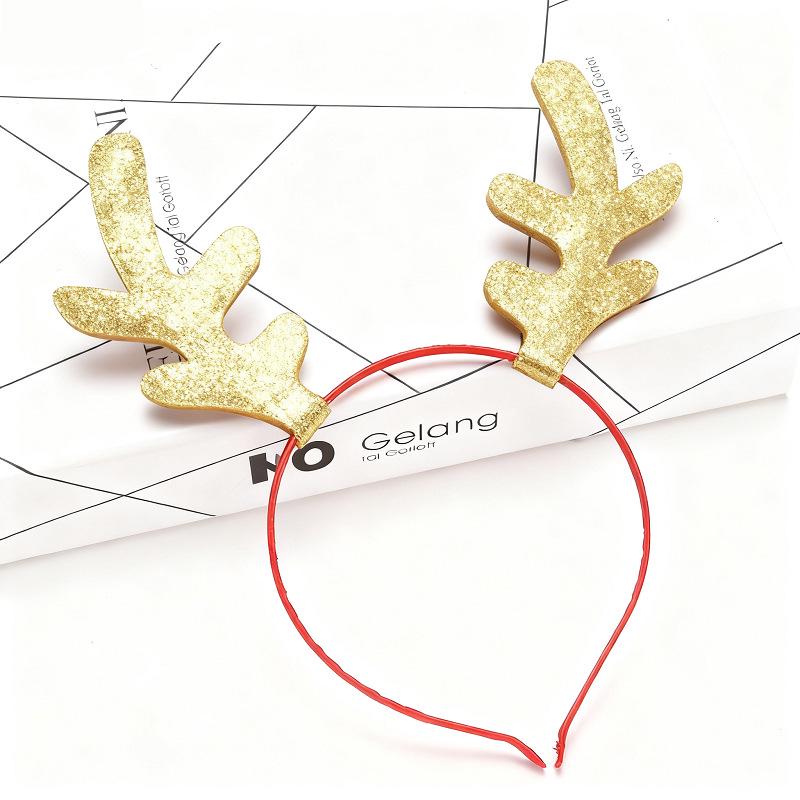 Sweet & Lovely Women's Reindeer Antler Christmas Headband – Festive Hair Accessory for Adults & Children