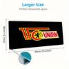 FC Union Berlin Mouse Pad, Large Gaming Desk Mat, Non-slip XXL Mousepad for Laptop & Tablet, Mini PC Playmat with Stitched Edges