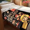 Back to Hogwarts Print Flannel Blanket, Soft Cozy Throw for Harry Potter Fans