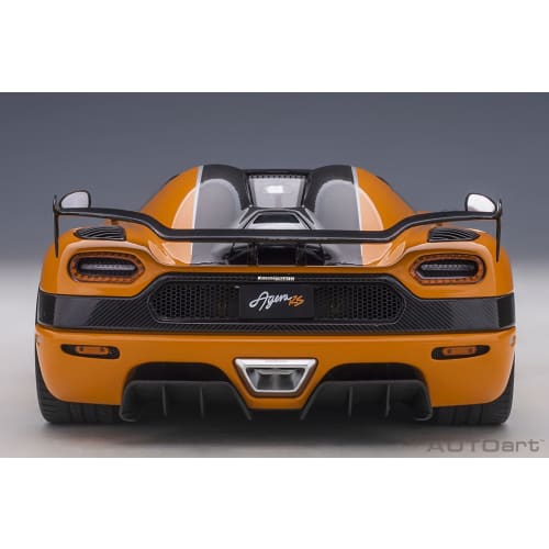 AUTOart 1/18 Scale Koenigsegg Agera RS Orange/Carbon Black Finished Product 79023