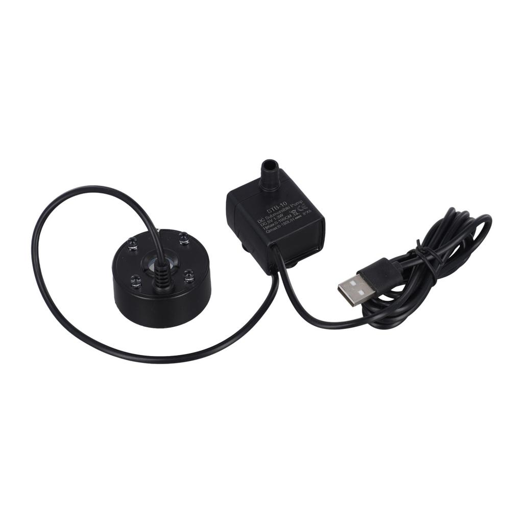 USB Powered Fog Machine with Built In Water Pump and Colored Lights for Creating Unique Atmospheres at Parties