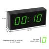 CHEETIE CP01B Electric Luminous LED Digital Wall Desk Clock Contemporary Design Plastic 4-Digit Hour Minute Display Elderly