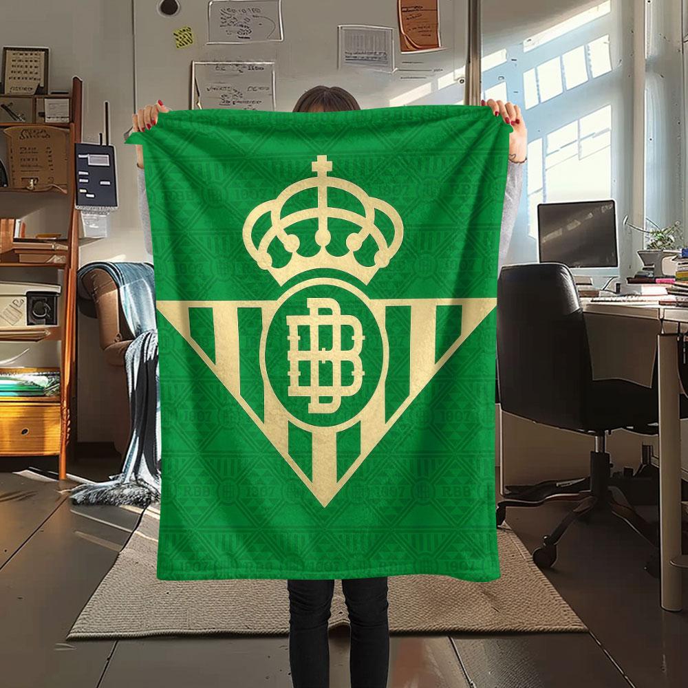 Betis poster Blanket, High quality Comfortable for All Seasons, Home Decor, Warmth and Comfort