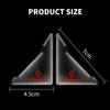 2/4pcs Car Door Anti-collision Anti-Scratch Cover Protector Transparent Sticker for Renault Sport Duster Megane 2 3 Accessories S555