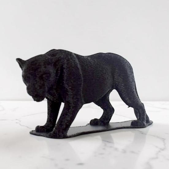 Фигурка Пантеры 3D Дикий Принт Коллекционная Реалистичная Модель Животного Настольное Украшение