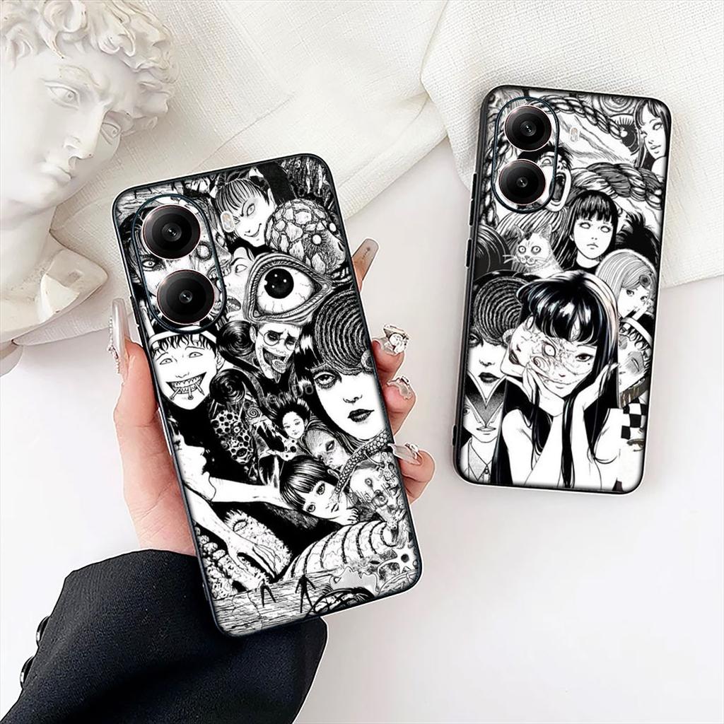 Чехол для телефона Junji Tomie Ito Collection для Samsung Galaxy A04 j7 J5 J2 Prime J8 A01 A02 A03 A42 M06 M16 M56 M23 G57 Мягкий чехол