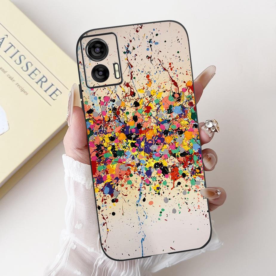Чехол для Motorola Edge 30 Lite Милый Чехол-Мультяшка Панда Ударопрочный Мягкий ТПУ Чехол для Телефона Для Motorola Edge 30 Neo Edge30 Lite Сумки