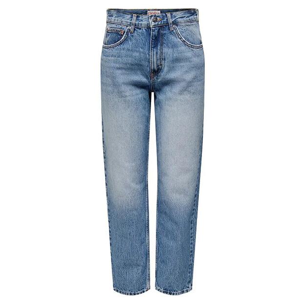 Only Robyn Ex Straight Fit Dot536 high waist джинсы