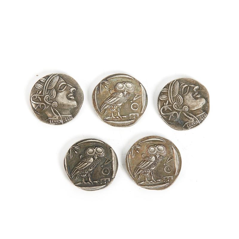 Винтажная коллекция памятных монет Древней Греции. Украшения для дома. Подарки и ремесла.