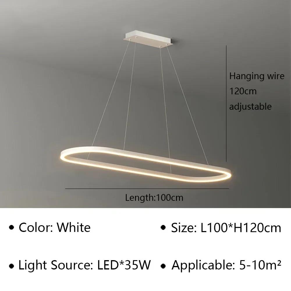 Modern LED Pendant Light For Living Dining Room Kitchen Hotel Bedroom Ceiling Chandelier Indoor Home Decoration Lighting Fixture