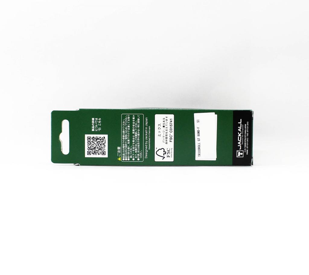 Jackall Timon Tricoroll GT 88 MD-F Floating Lure Parallel Chart (7222)