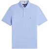 Tommy Hilfiger Однотонная приталенная рубашка-поло с коротким рукавом в стиле business casual, разноцветная, мужская polo shirts 78JA572DXA