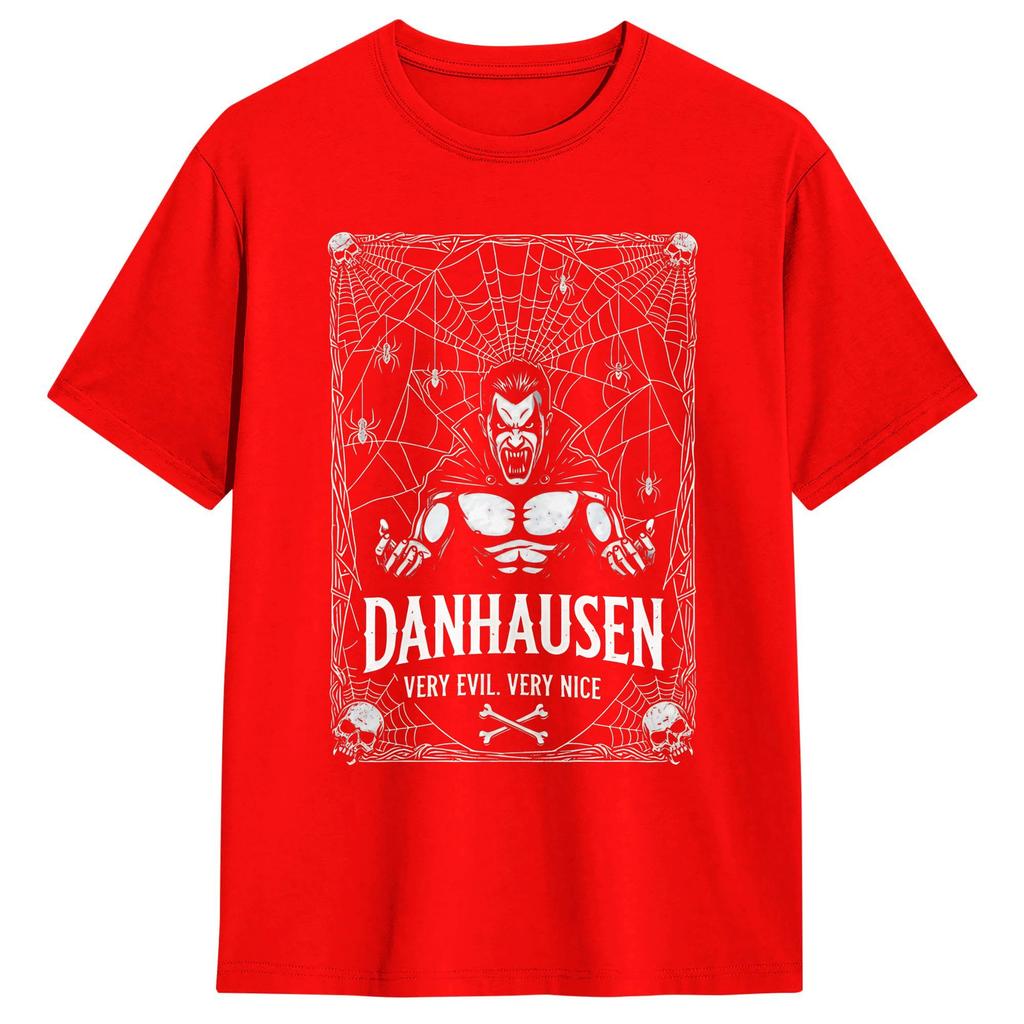 Danhausen Wrestling Retro Style Unisex T Shirt Casual Tees Short Sleeve Round Neck TShirts Cotton Graphic Printed Clothing