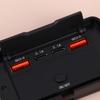 Двойной Pd Двойной Qc 3.0 USB Автомобильное Зарядное Устройство 12В Панель USB Розеток для RV, Лодки, Мотоцикла, Быстрая Зарядка, Розетка с Переключателем, Вольтметр
