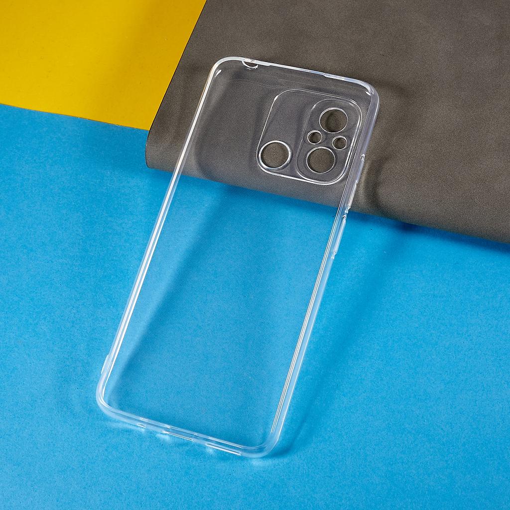 Защитный чехол для Xiaomi Redmi 12C 4G/Redmi 11A 4G, мягкий ТПУ чехол, прозрачный, 1,5 мм