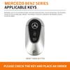 ECD5   2025 New Suede Car Key Case Cover Shell Fob For Mercedes Benz C S Class W206 W223 S350 C260 C300 S400 S450 S500 Protector Access