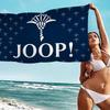 Забавное полотенце для ванны Joop с принтом, из микрофибры, мягкое, хорошо впитывающее влагу, дышащее, для девочек, детей, декоративное, мультяшное, пляжное полотенце